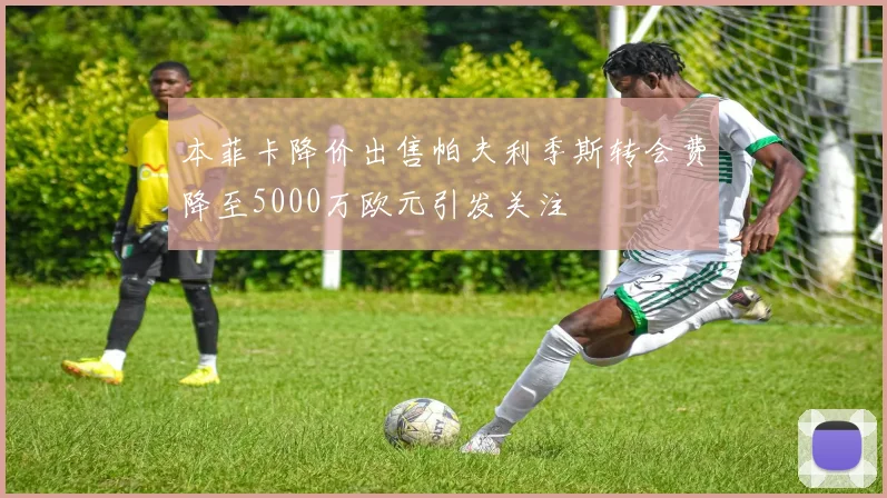 本菲卡降价出售帕夫利季斯转会费降至5000万欧元引发关注